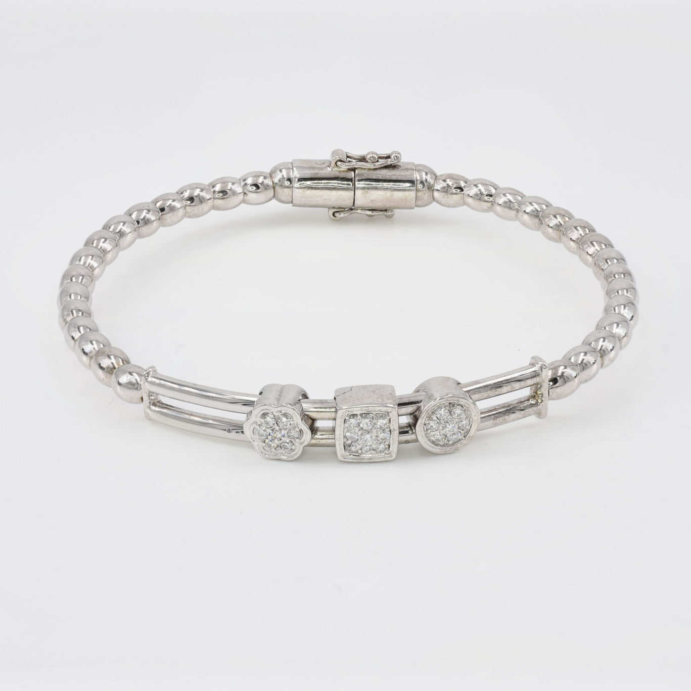 Prive Luxe Small Diamond Slider Bracelet – Jemma Wynne